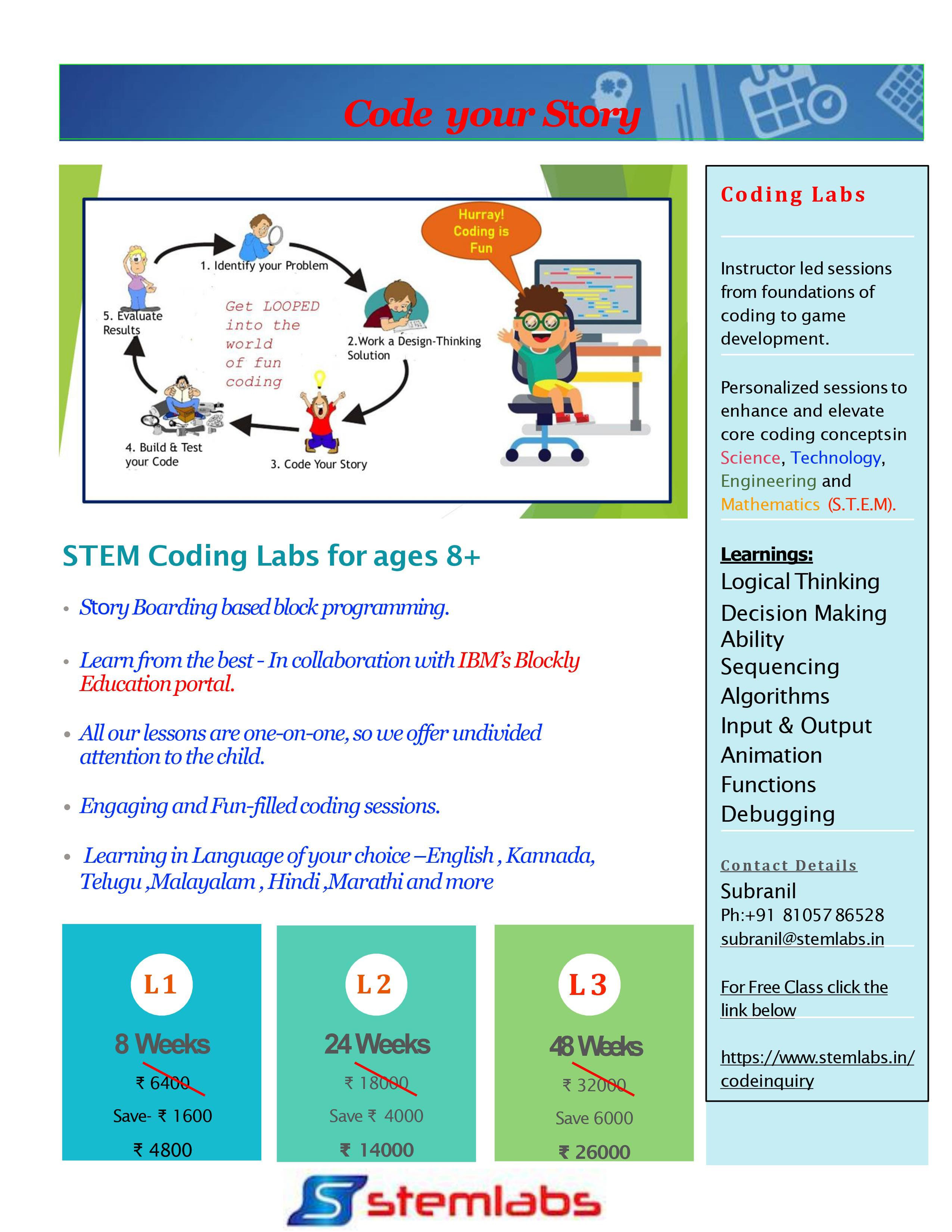 Why Stemlabs Coding Program